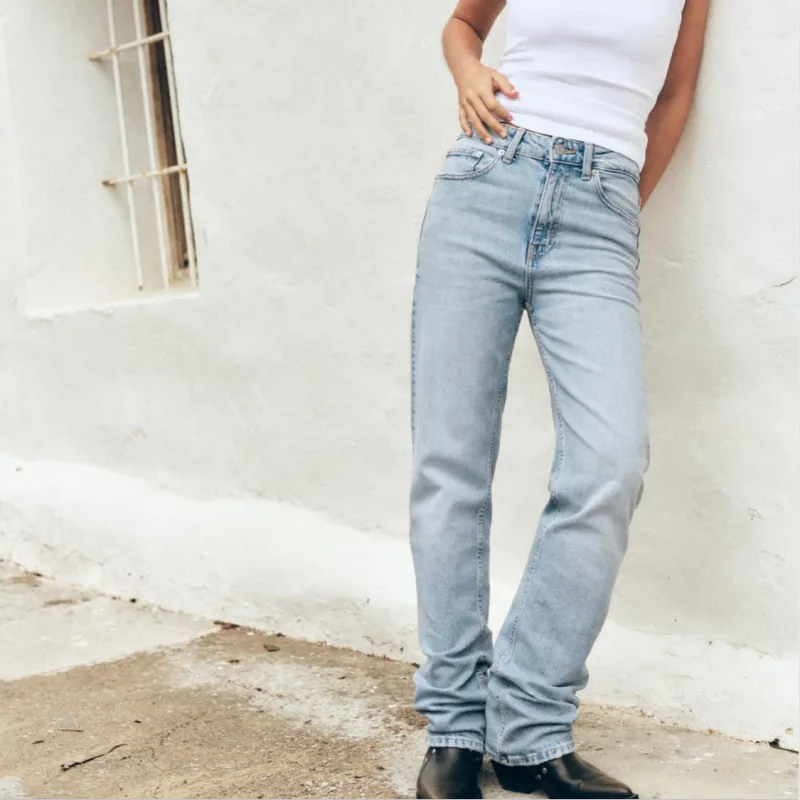 ZARA Trf Jeans Women's Light Blue-2