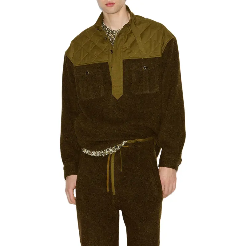 ISABEL MARANT FW24 Sweater Men's Dark Khaki-4