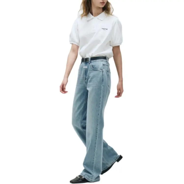 MARITHE FRANCOIS GIRBAUD Puff Sleeve Short Sleeved T Shirts Women's-2