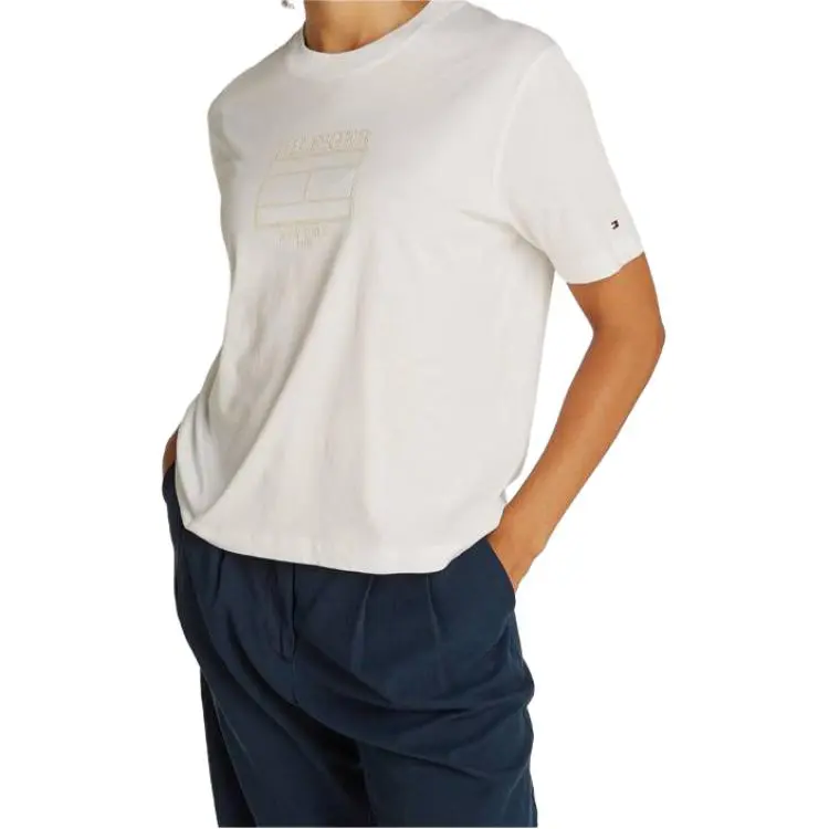Tommy Hilfiger T Shirt Women's White-3