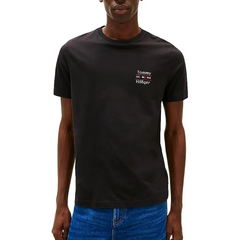 Tommy Hilfiger T Shirt Men's Black-1