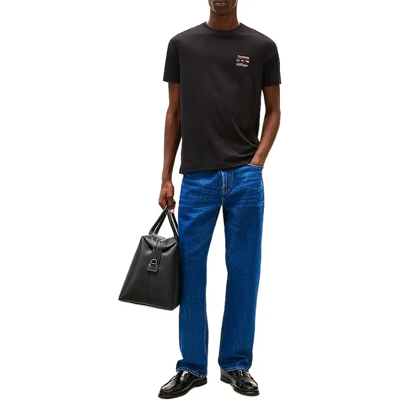 Tommy Hilfiger T Shirt Men's Black-3