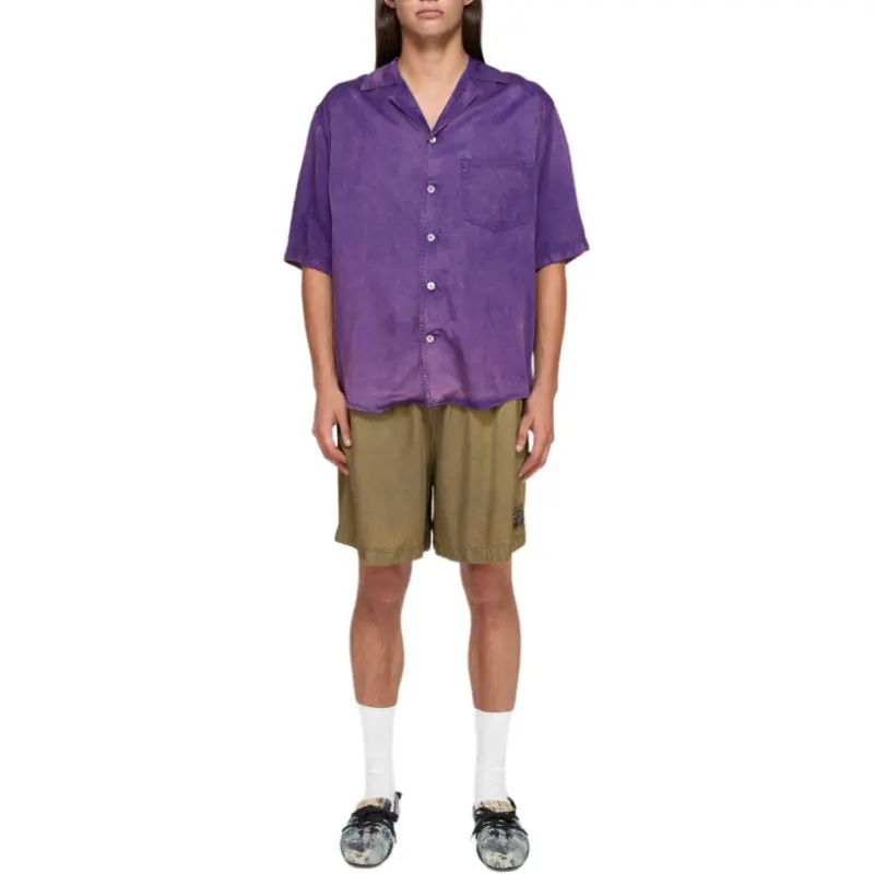 Acne Studios Logo patch Swim Shorts-1