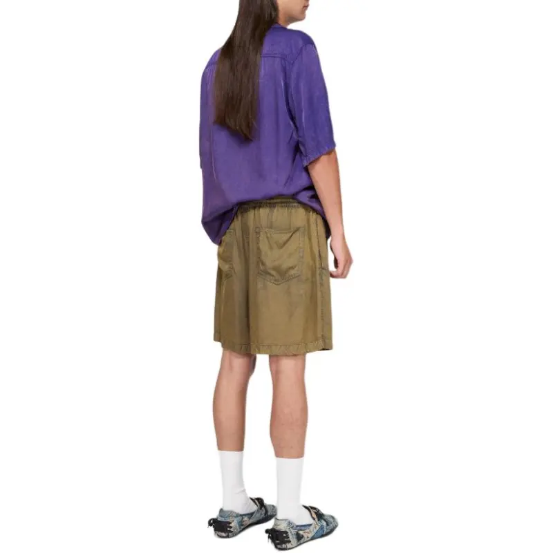 Acne Studios Logo patch Swim Shorts-4