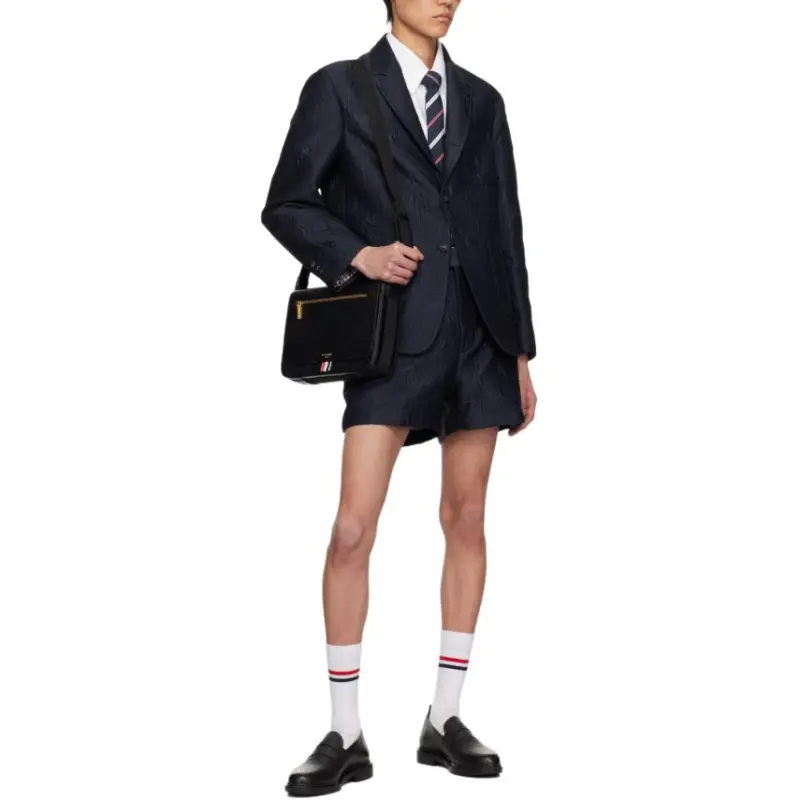 THOM BROWNE Jacquard Chino Short-3