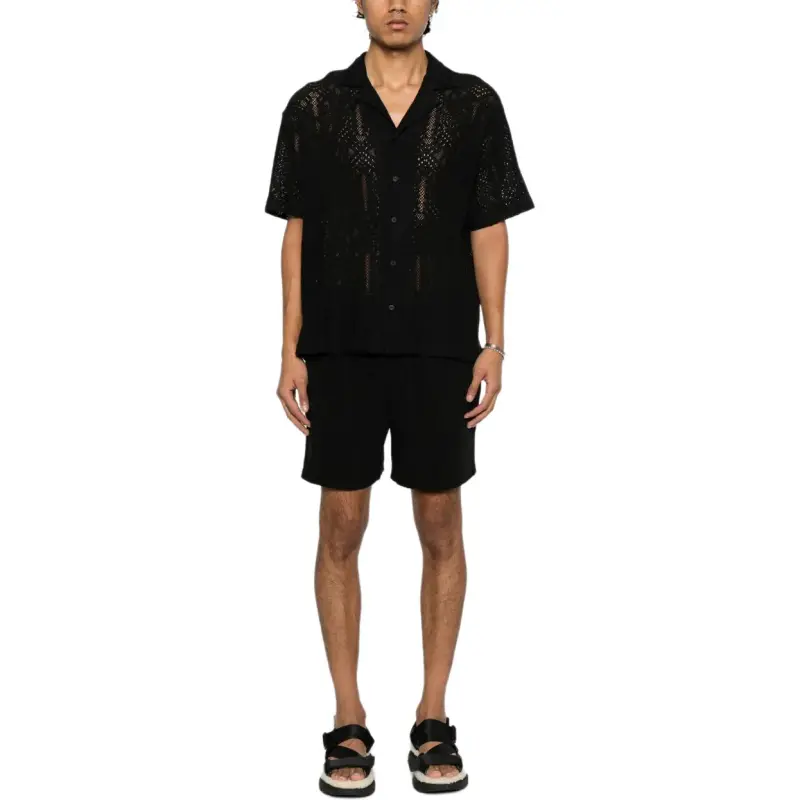 REPRESENT Crochet Shirt-2