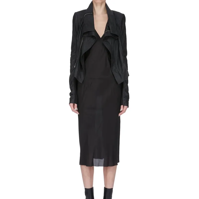 RICK OWENS/RO Slip Dress Women's-3