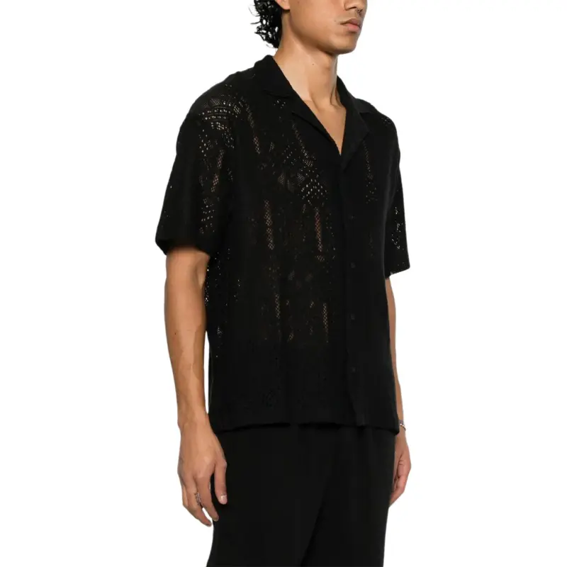 REPRESENT Crochet Shirt-3