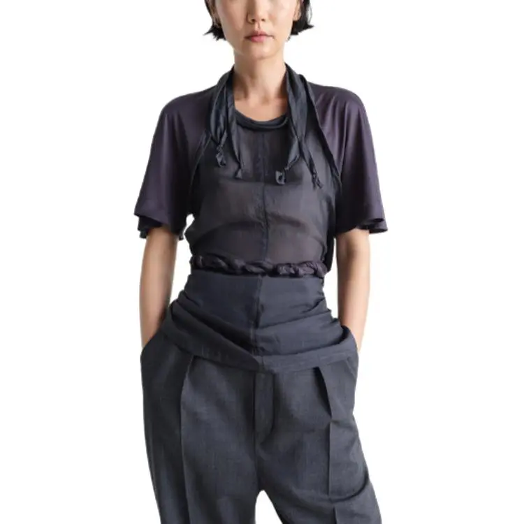 Lemaire Knotted Silk Top-2
