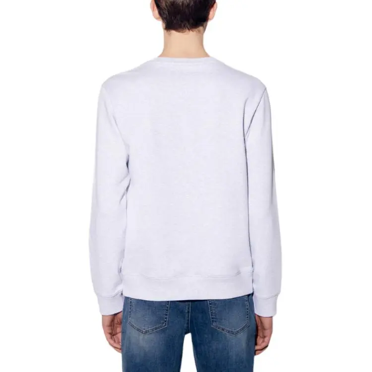 GUESS T Shirts Men Light Gray-4