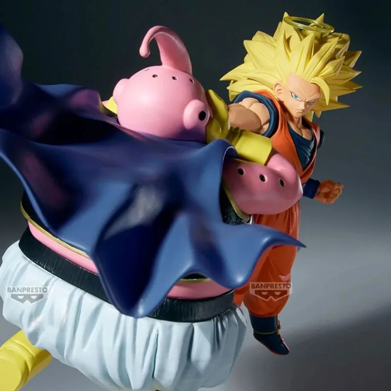 BANPRESTO Dragon Ball Characters MATCH MAKERS Majin Buu VS Super Saiyan 3 Sun Wukong Bonus Gifts-1