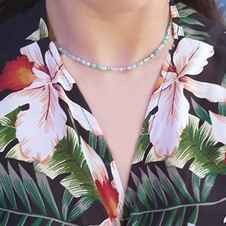 Rita Monica Brass Necklaces Unisex Multicolor-1
