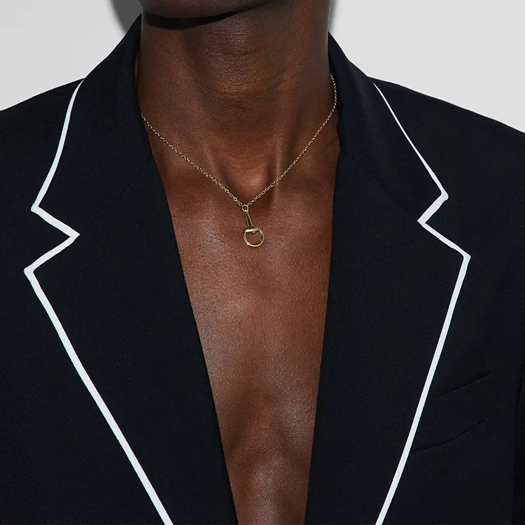 GUCCI 18K HORSEBIT CHAIN NECKLACE-3