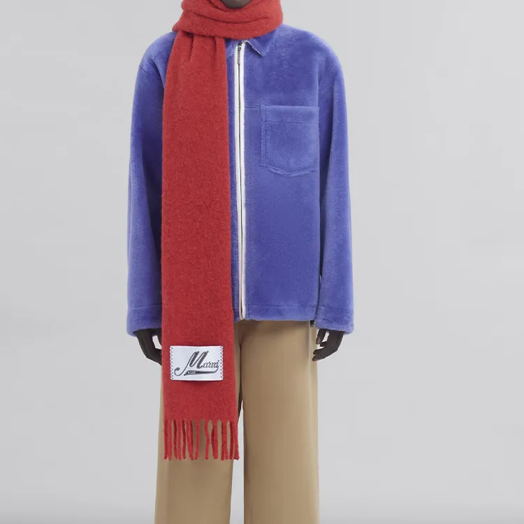 MARNI Brushed Alpaca Scarf-3