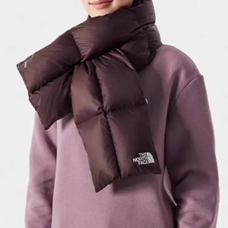 THE NORTH FACE Goose Down Scarves Unisex Brown-2