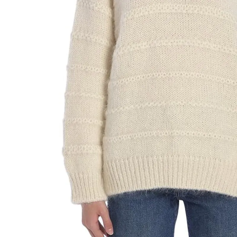 CELINE Triomphe Crew Neck Sweater In Mohair And Silk-4
