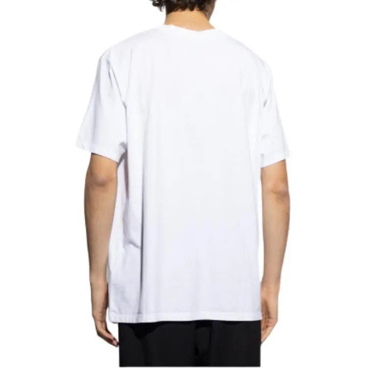 BALMAIN Logo Printed Crewneck T Shirt-2