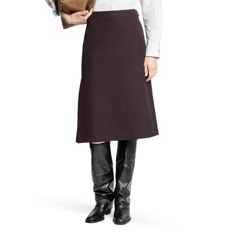 FENDI Grain De Poudre Midi Skirt-3