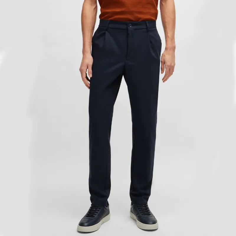 HUGO BOSS SS24 Casual Pants Men's Dark Blue-4