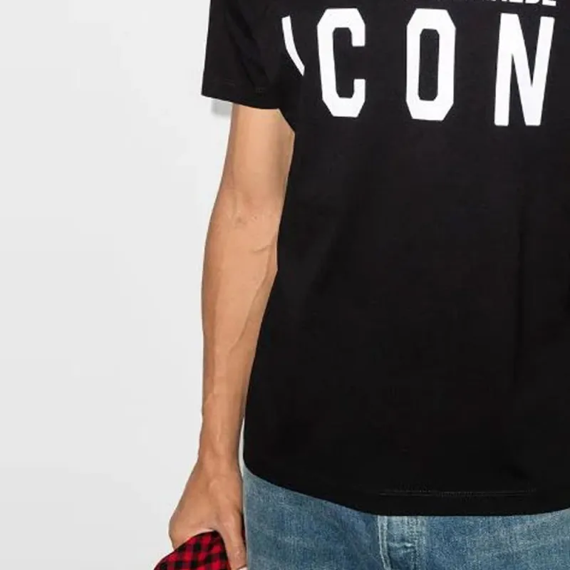 DSQUARED2 Icon Logo print T shirt-5