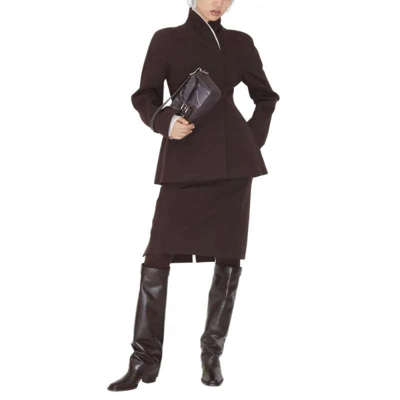 FENDI Grain De Poudre Midi Skirt-6