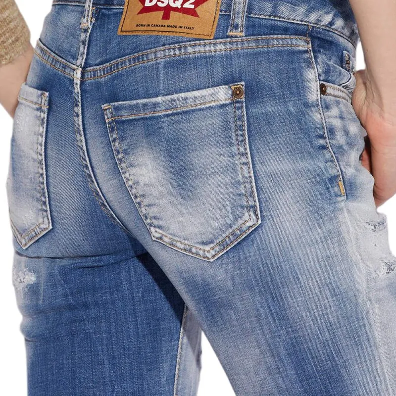 DSQUARED 2 FW22 Jeans Women's Light Blue-5