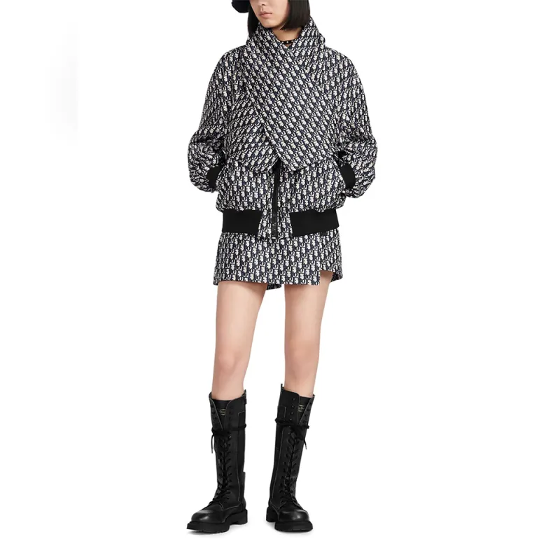 DIOR Jacket Women's Black White-5