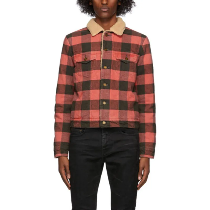 SAINT LAURENT Puffer Jacket Men's Multicolor-2