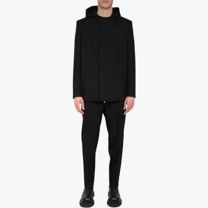 Givenchy Zip-Up Hooded Coat-2