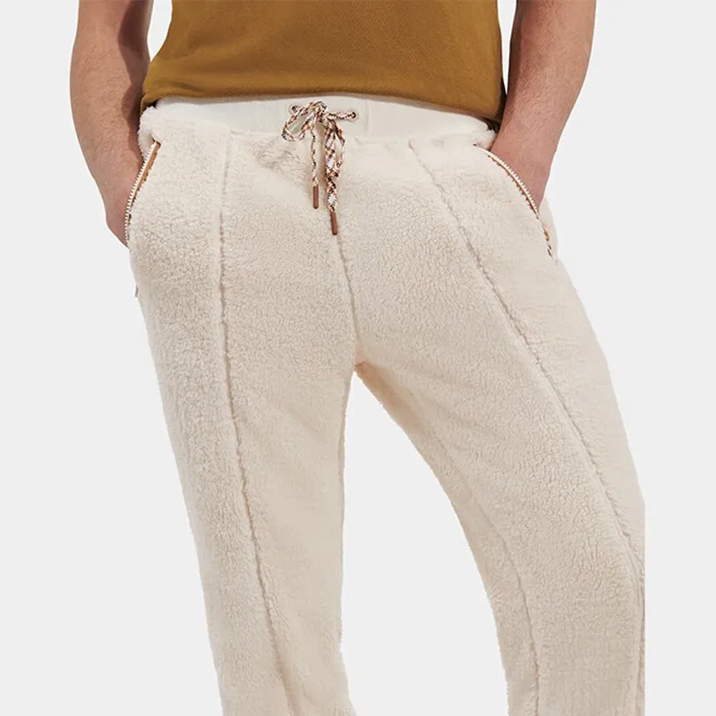 UGG FW23 Casual Pants Men's Ivory-1