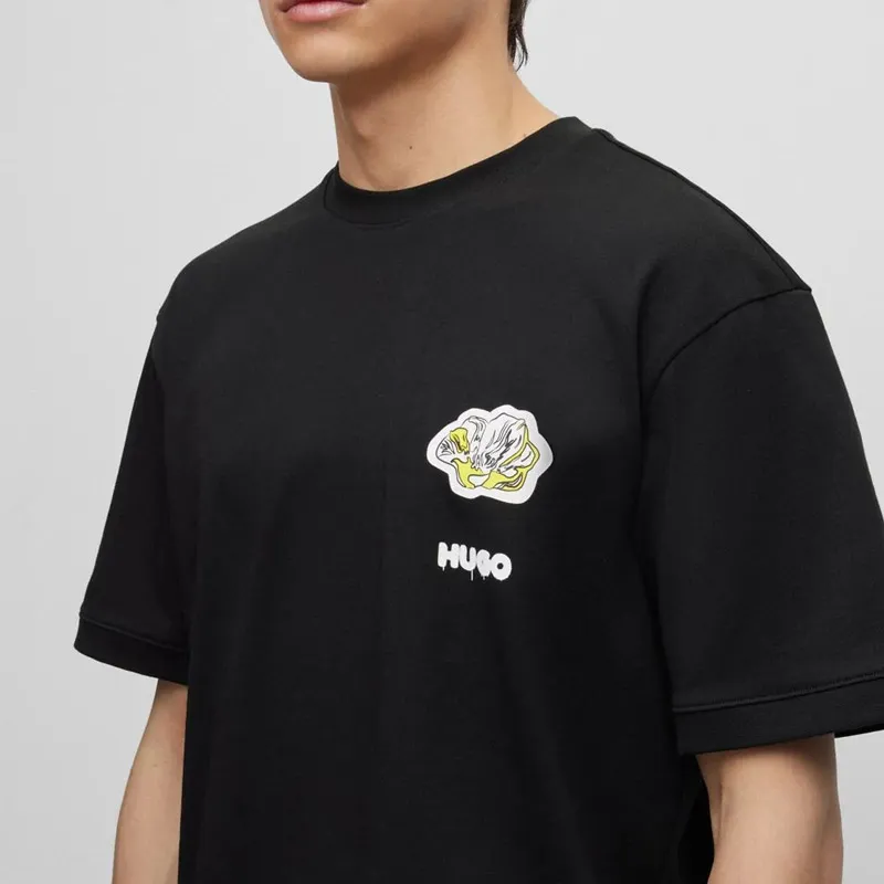 HUGO BOSS SS23 T Shirt Men's Black-4