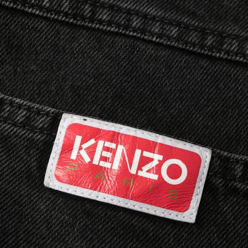 KENZO Bara Mid-Rise Slim-Cut Jeans-5