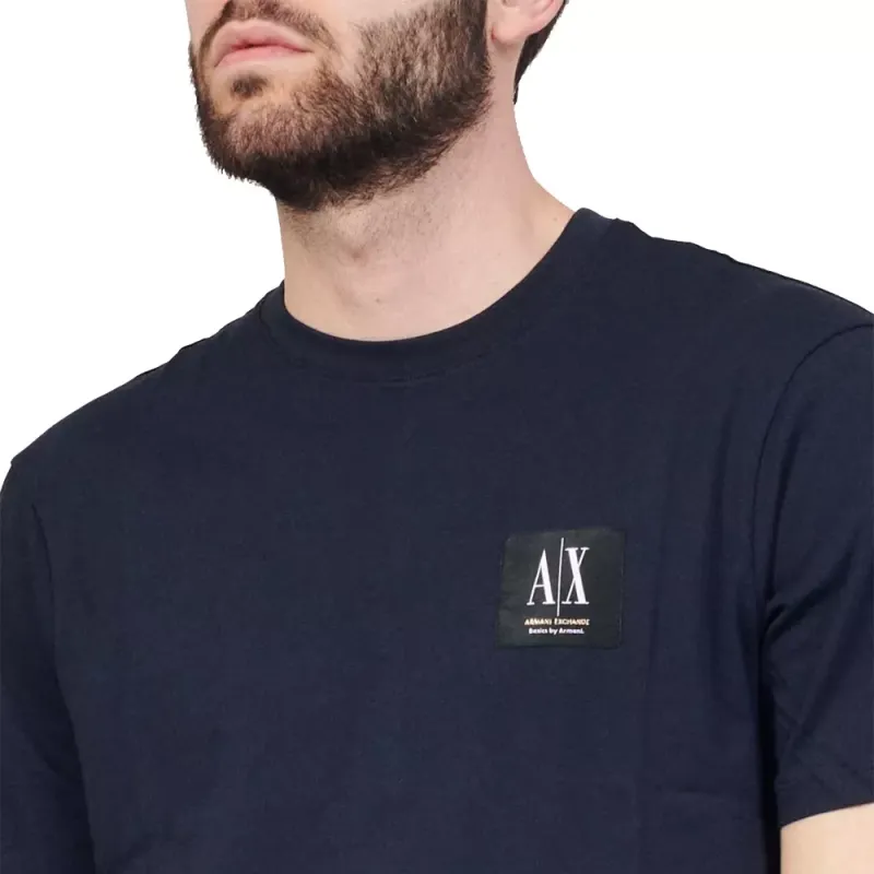 ARMANI EXCHANGEAE T Shirt Men's Navy Blue-6