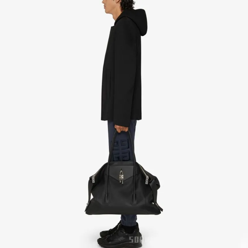Givenchy Zip-Up Hooded Coat-5