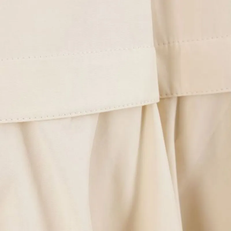 Bottega Veneta Long Sleeved Dresses Women's White-6