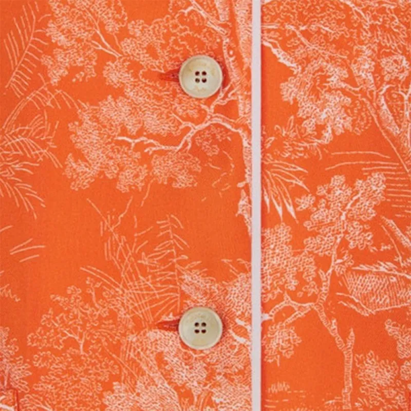 DIOR Quarterly New Products Shirts Women's Orange-5