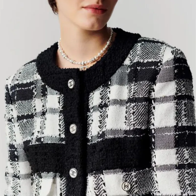 CHANEL Jackets & Coats Women's Black-4