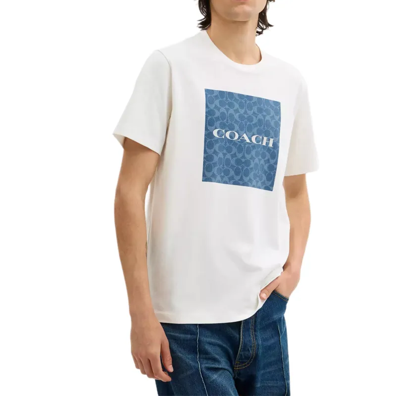 COACH T Shirts Men White-1