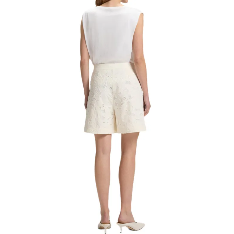 HUGO BOSS Casual Shorts Women's White-3