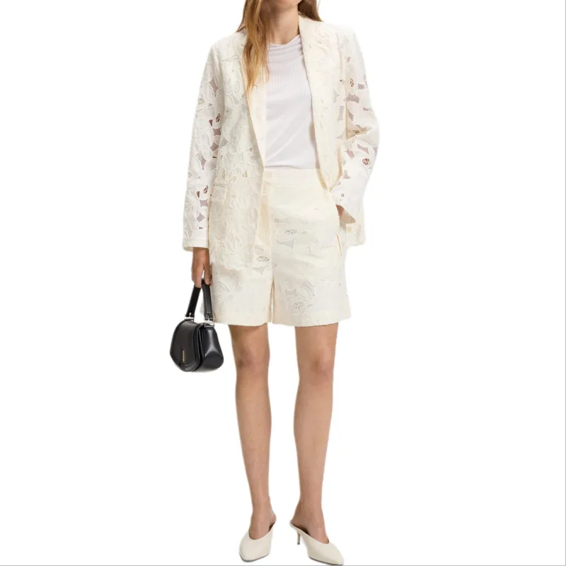 HUGO BOSS Casual Shorts Women's White-1