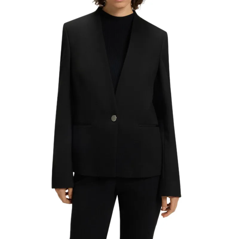 HUGO BOSS Business Suit Coat Women's Black-2