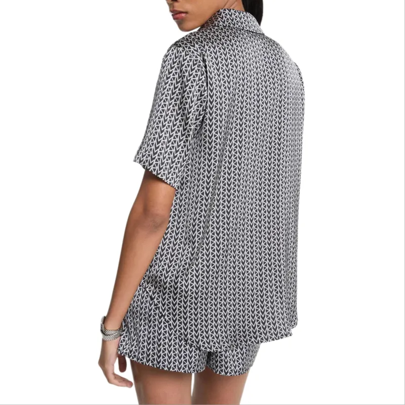 MICHAEL KORS Shirt Women's Gray Black-1