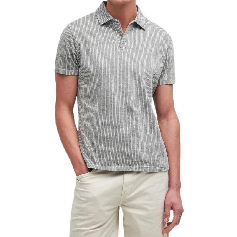 BARBOUR Polo Shirts Men Gray-1