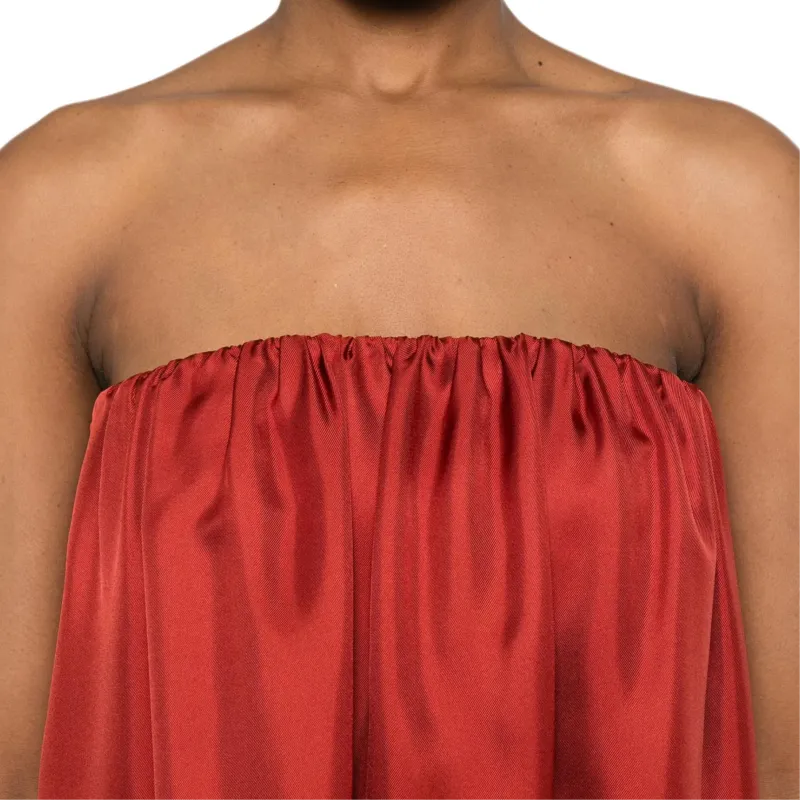MaxMara Sleeveless Dress Women's Red-4