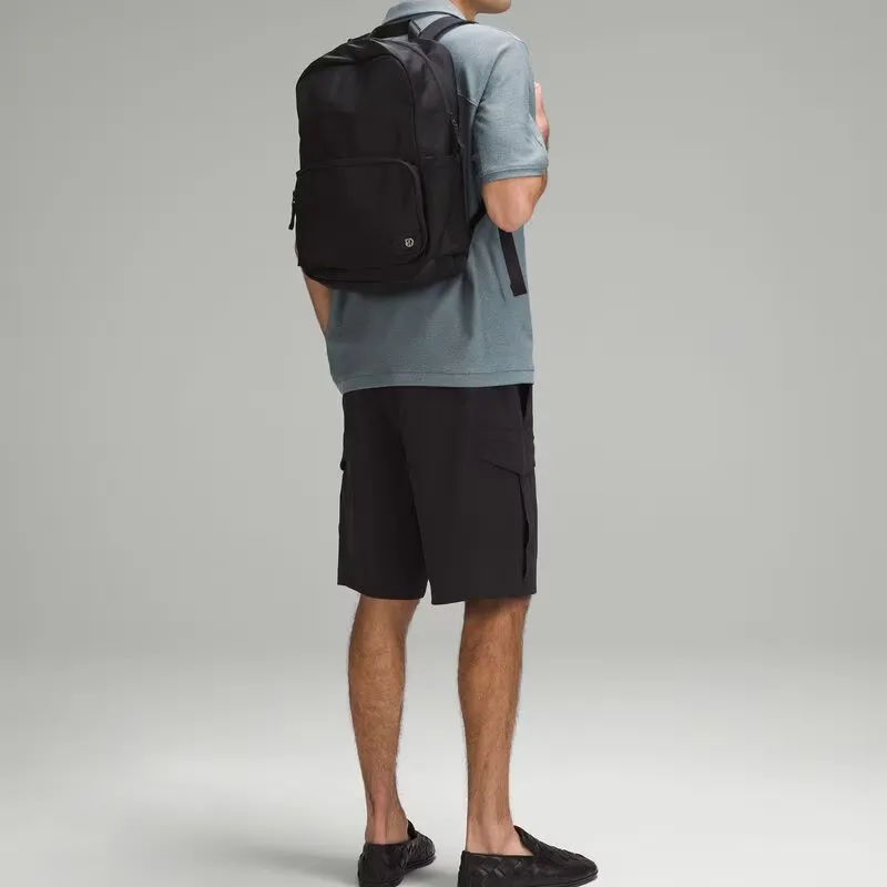 Lululemon Everywhere Nylon Backpack Regular Unisex Black-3