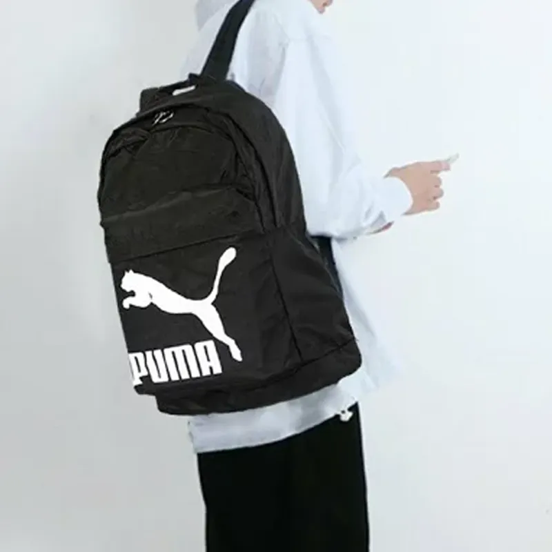 PUMA Polyester Backpack Regular Unisex Black-5