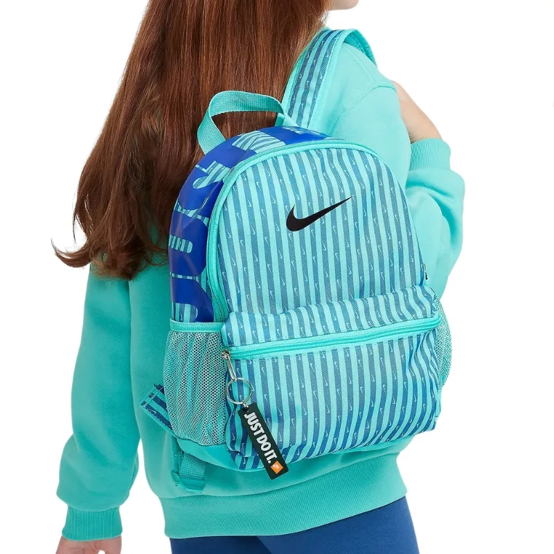 Nike Recycled Polyester Backpack Mini Men's Frost Green & Black-4