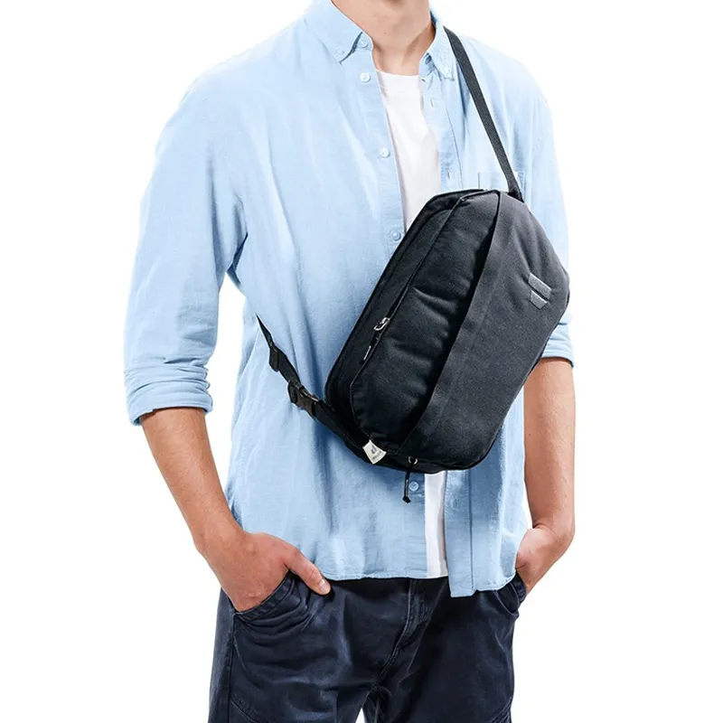 DEUTER Recycled Polyester Crossbody Fanny Pack Regular Unisex Black-3
