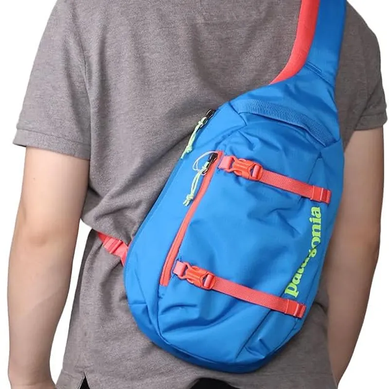 Patagonia Recycled Material Shoulder Bag Crossbody Bag Regular Unisex Blue-2