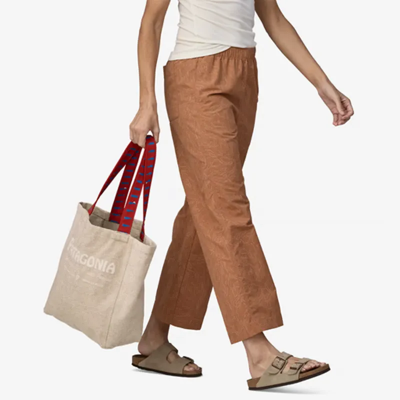 Patagonia Recycled Polyester One Shoulder Handbag Regular Unisex Tan-2